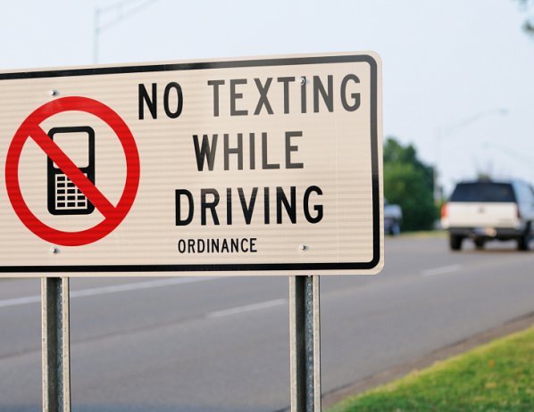 TEXTING & DRIVE BAN -- City Council Passed ban January 2016